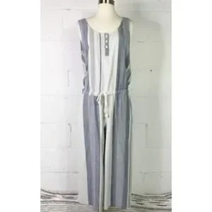 Cloth and stone stripe jumpsuit on sale